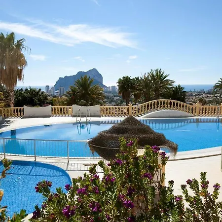 Casa Tridente 4 Pax Terraza, Piscina, Ac & Wifi Con Vistas Al Mar Ifach